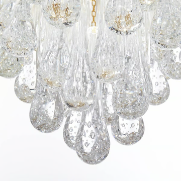 ARRIVEDERCI - Murano glass chandelier by Sogni Di Cristallo - view 3